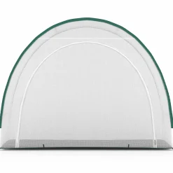 Serre d'hivernage balcon et terrasse 300x80x220 cm en demi lune