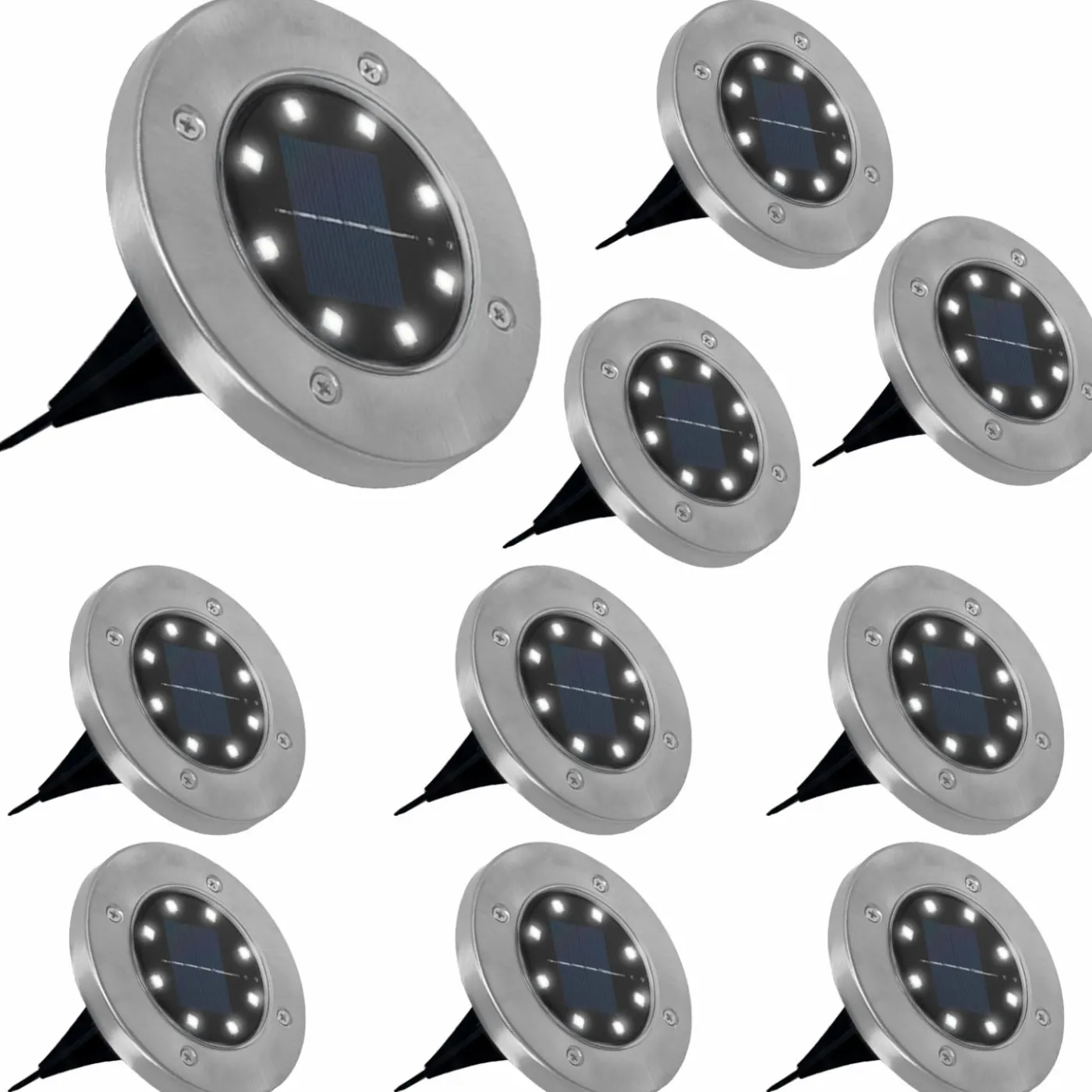 Spots solaires extérieur LED