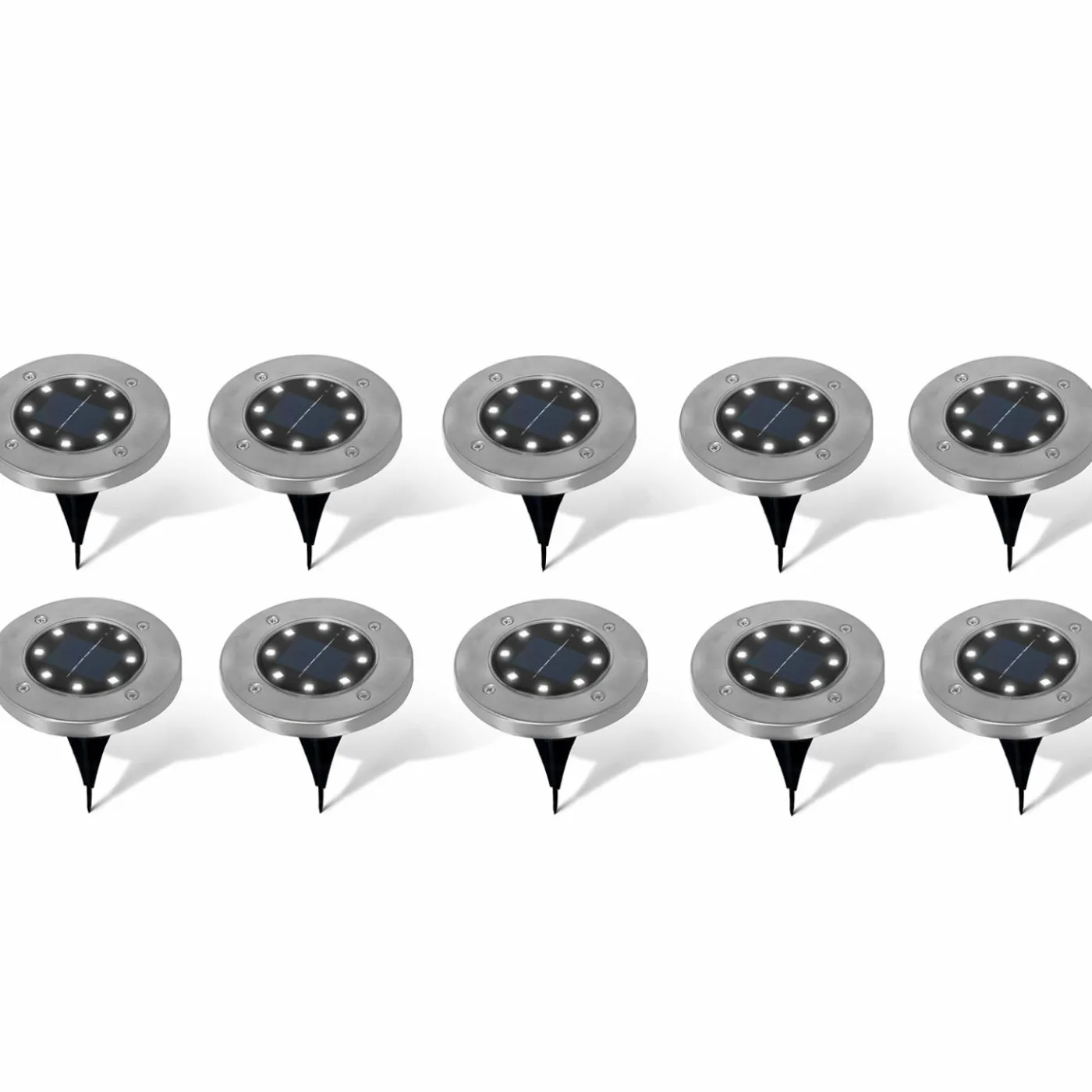 Spots solaires extérieur LED