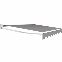 Store banne 3,80x3 m gris anthracite
