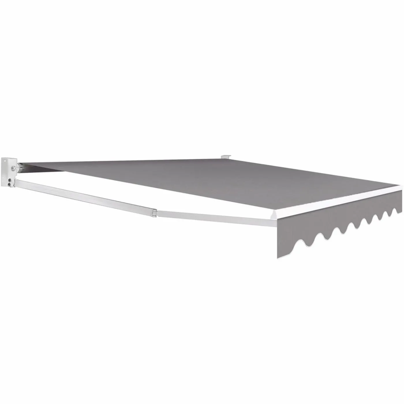 Store banne 3,80x3 m gris anthracite