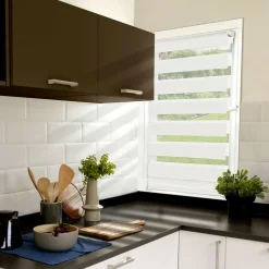 Store jour nuit blanc 60 x 120 cm