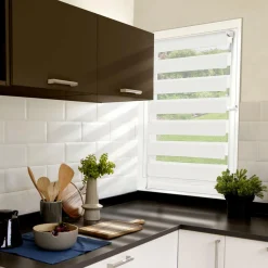 Store jour nuit blanc 50 x 150 cm