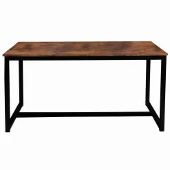 Table à manger 6 personnes style industriel 150 cm