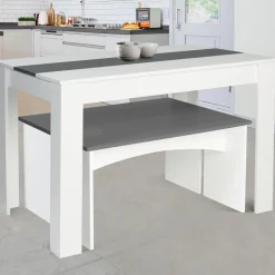 Table à manger avec banc 4 personnes