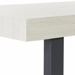 Table à manger bois gris 160 cm