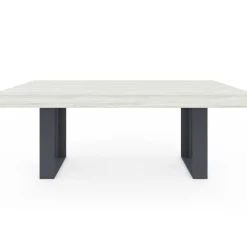 Table à manger bois gris 200 cm