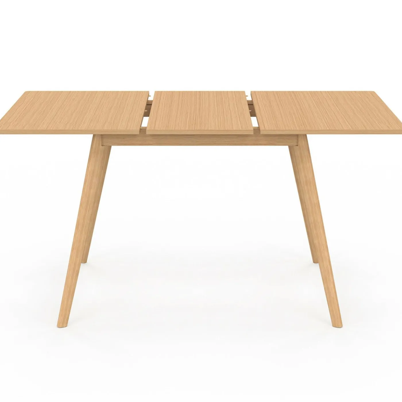 Table à manger extensible 4-8 places 110-150 cm effet bois