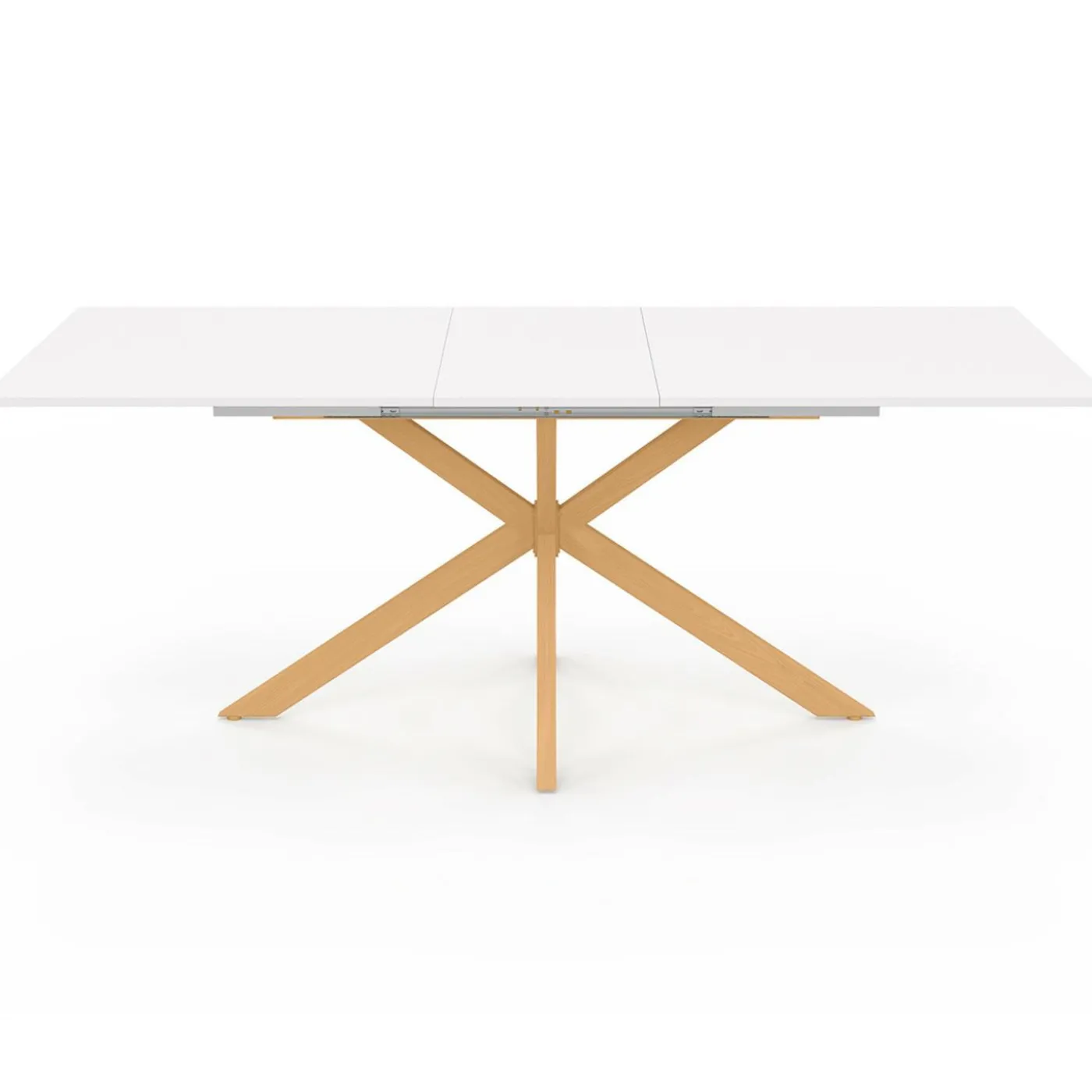 Table à manger extensible rectangle 6-10 personnes bois
