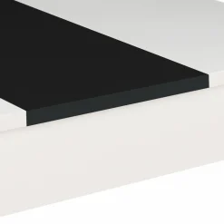 Table de cuisine 6 personnes blanche et noire