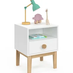 Table de nuit enfant tiroir + niche