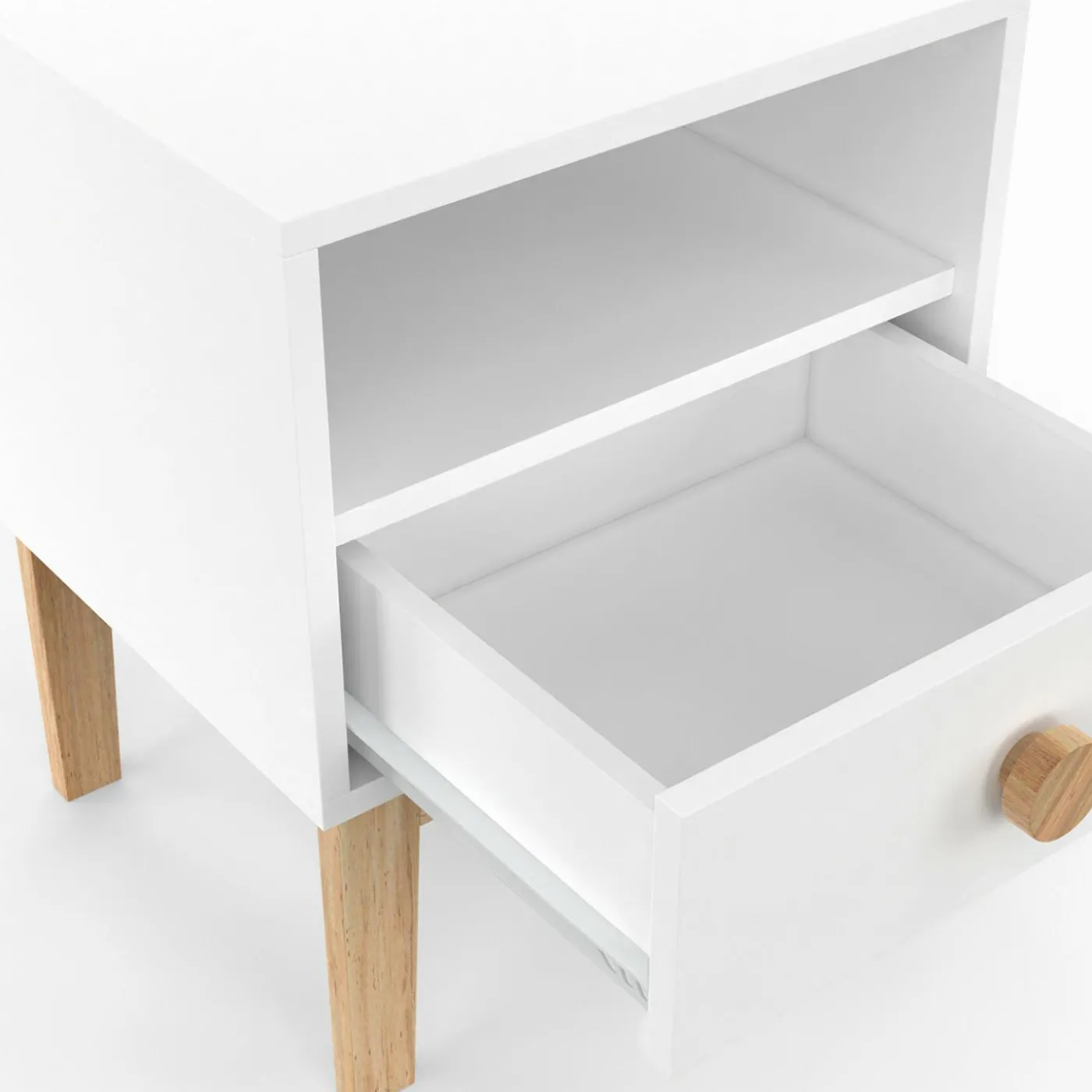 Table de nuit enfant tiroir + niche