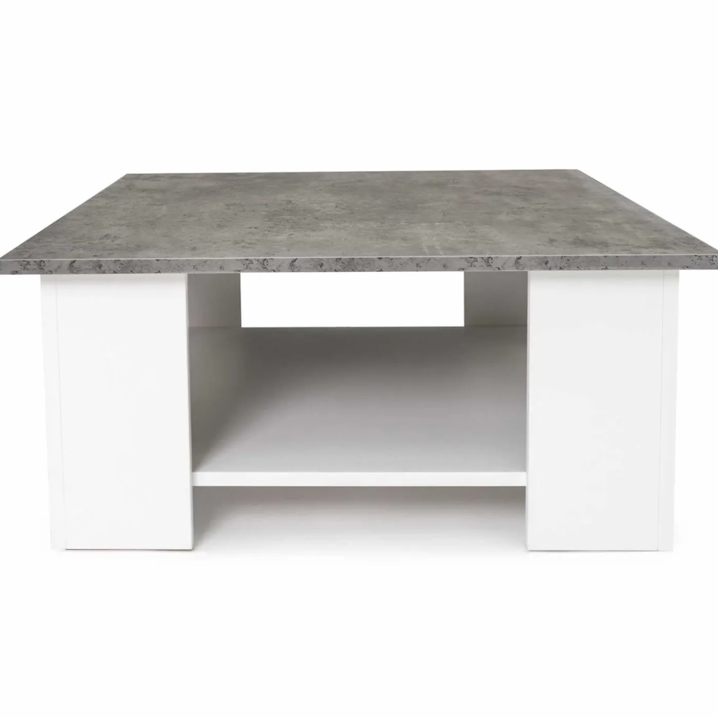 Table de salon imitation béton