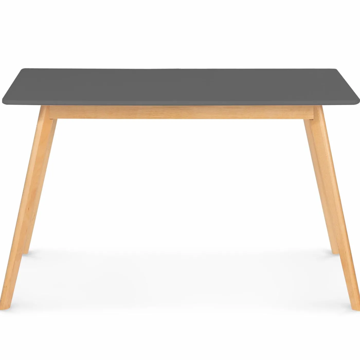 Table extensible scandinave grise anthracite