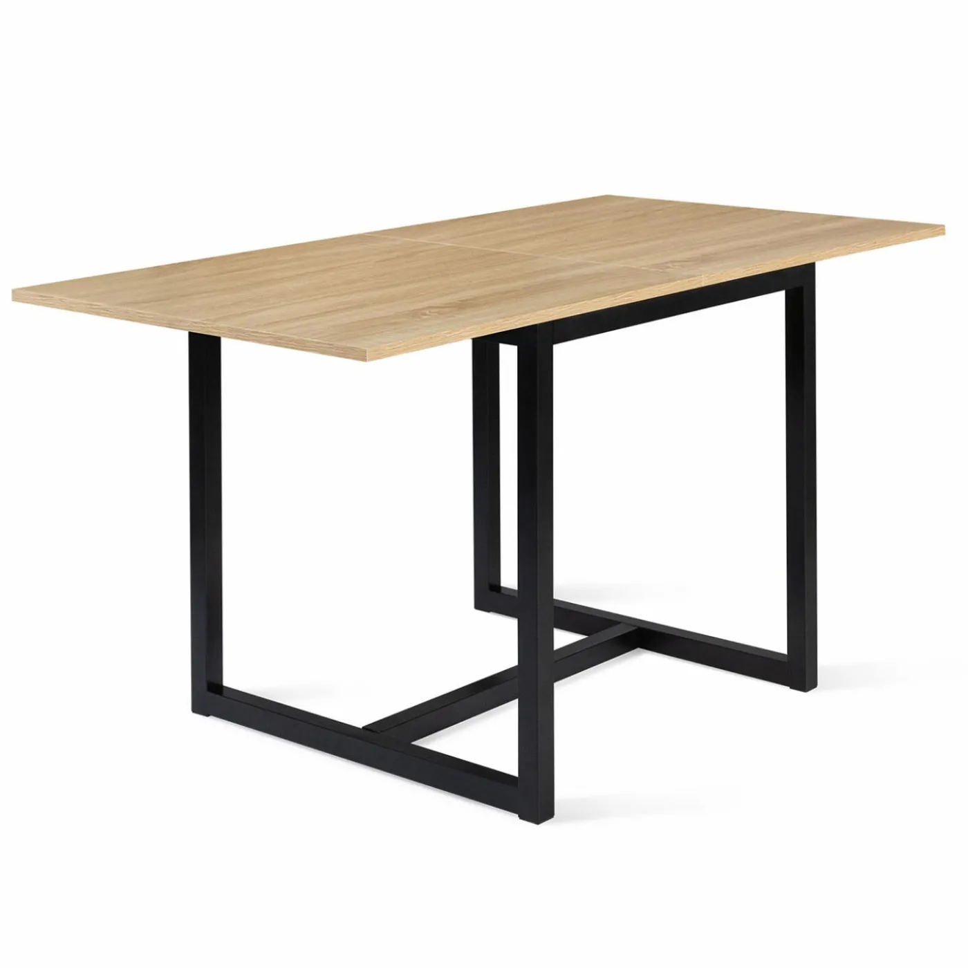 Table industrielle extensible 6-8 personnes 160 cm