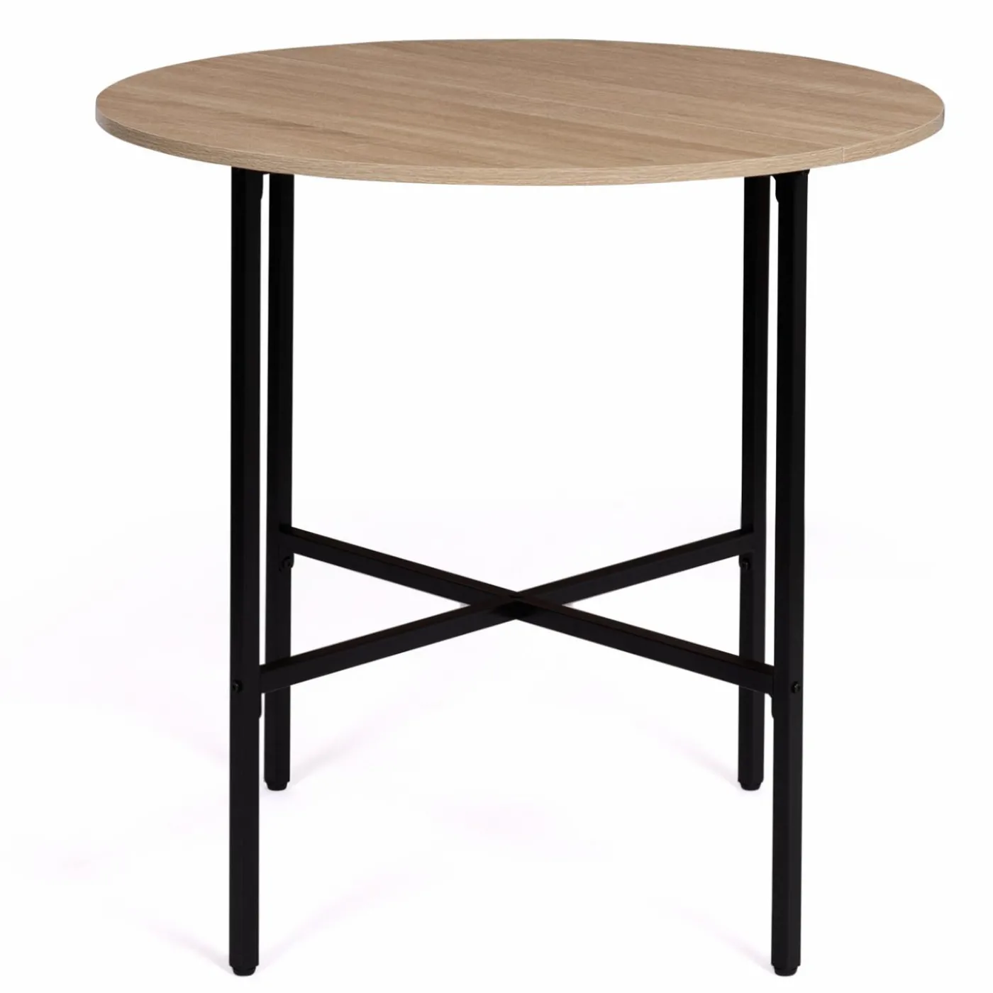 Table ronde industrielle 4 personnes 80 cm
