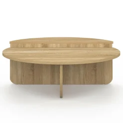Tables basses rondes hêtre