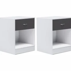 Tables de nuit blanches