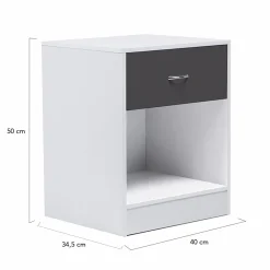 Tables de nuit blanches