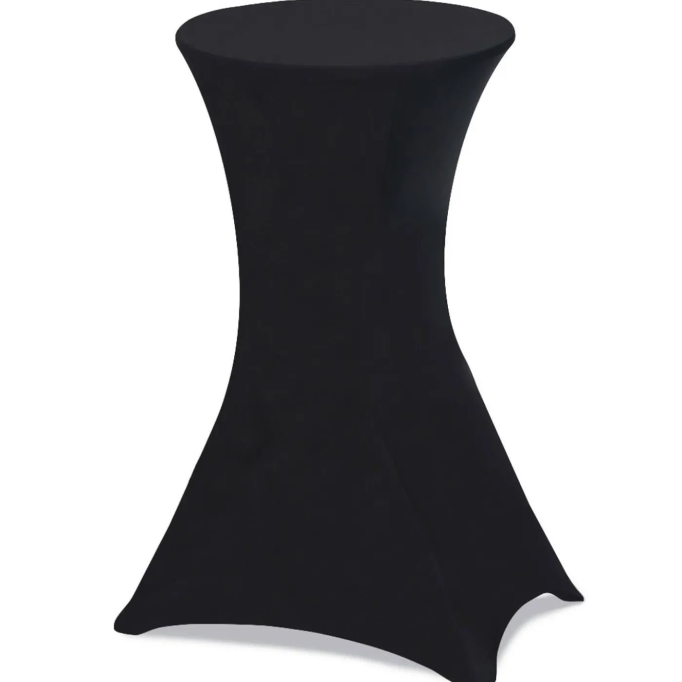 Tables hautes pliantes d’extérieur + housses noires