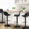 Tabourets de bar design noirs