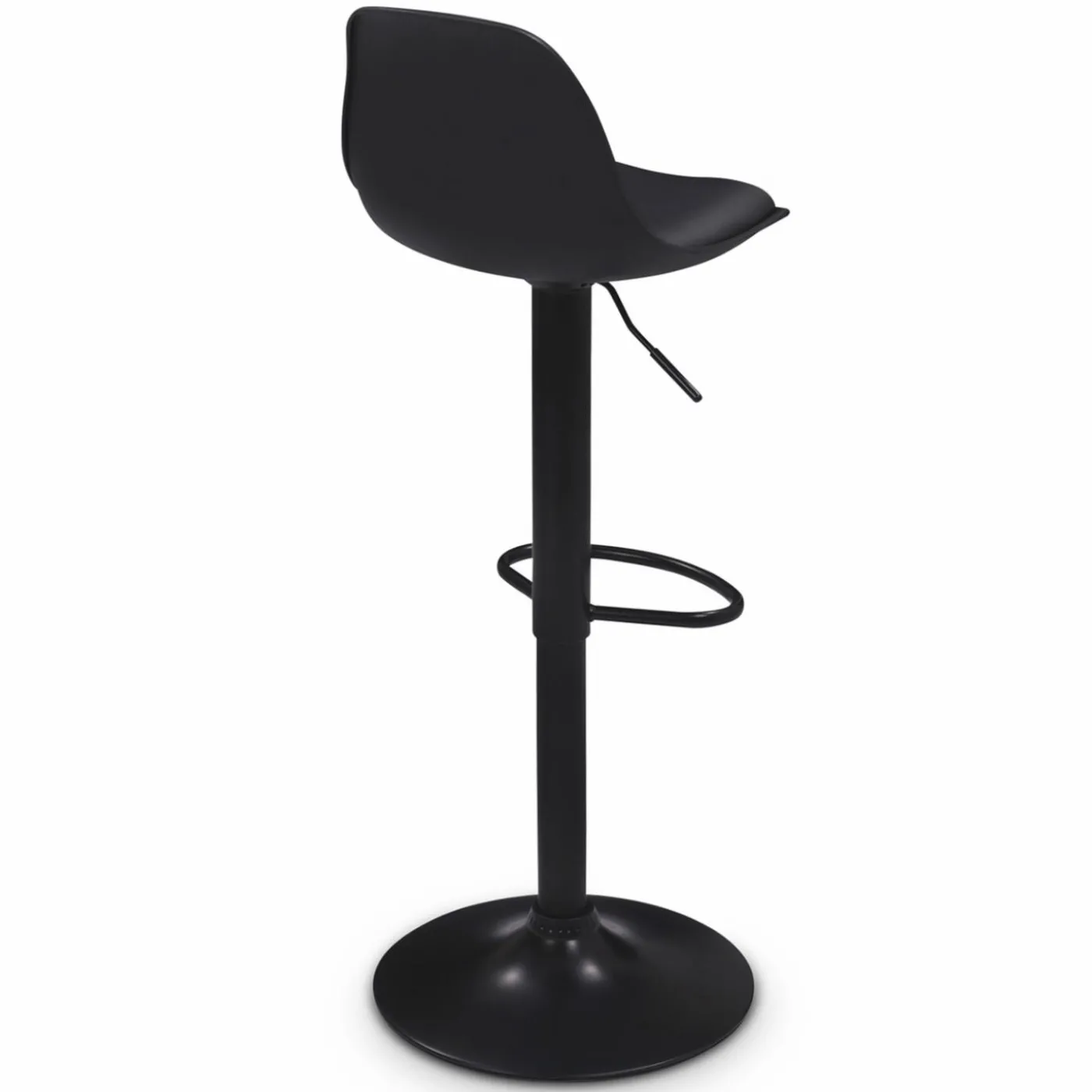 Tabourets de bar design noirs