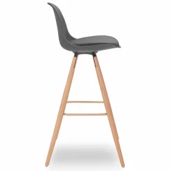 Tabourets de bar scandinaves 4 couleurs