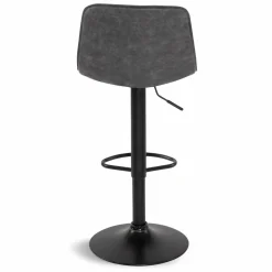 Tabourets réglables en hauteur gris