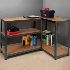 Étagère métallique modulable 5 plateaux