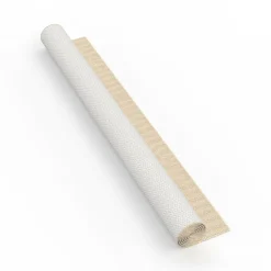 Tapis d'intérieur rectangle à motifs circulaire beige 160 x 220 cm