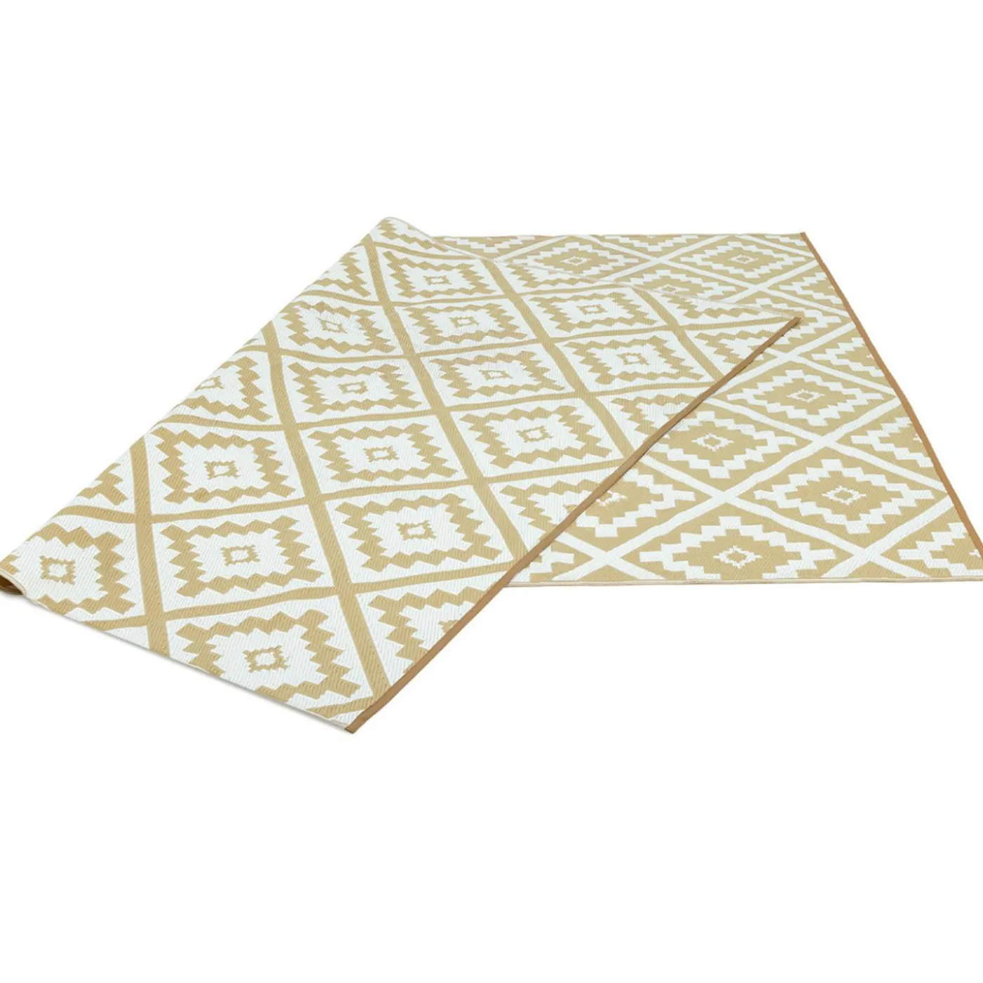 Tapis extérieur beige 270x370cm