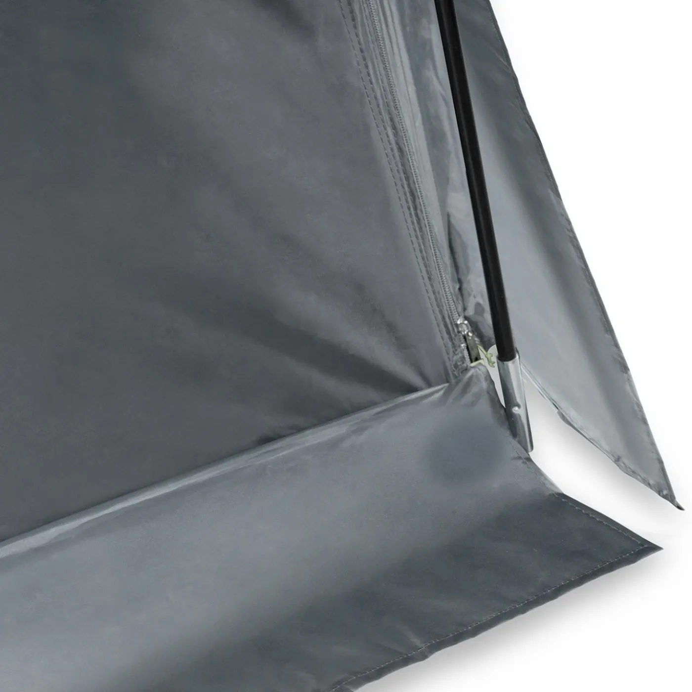 Tente dôme LED gris anthracite