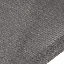 Toile ombrage carré haute densité gris 4x4 m