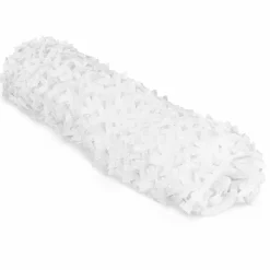 Toile ombrage carrée camouflage blanc 4x4 m