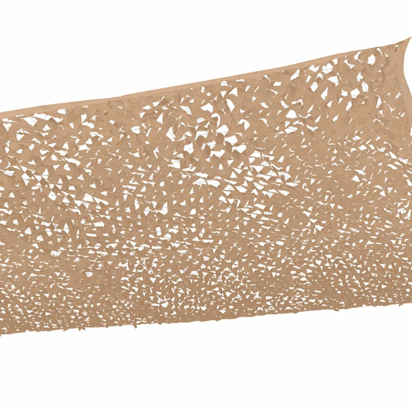 Toile ombrage rectangulaire camouflage sable 3x4 m