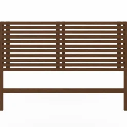 Tête de lit en lattes coloris bois vieilli 160 cm