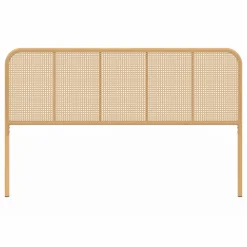 Tête de lit façon cannage 160 cm sur pied