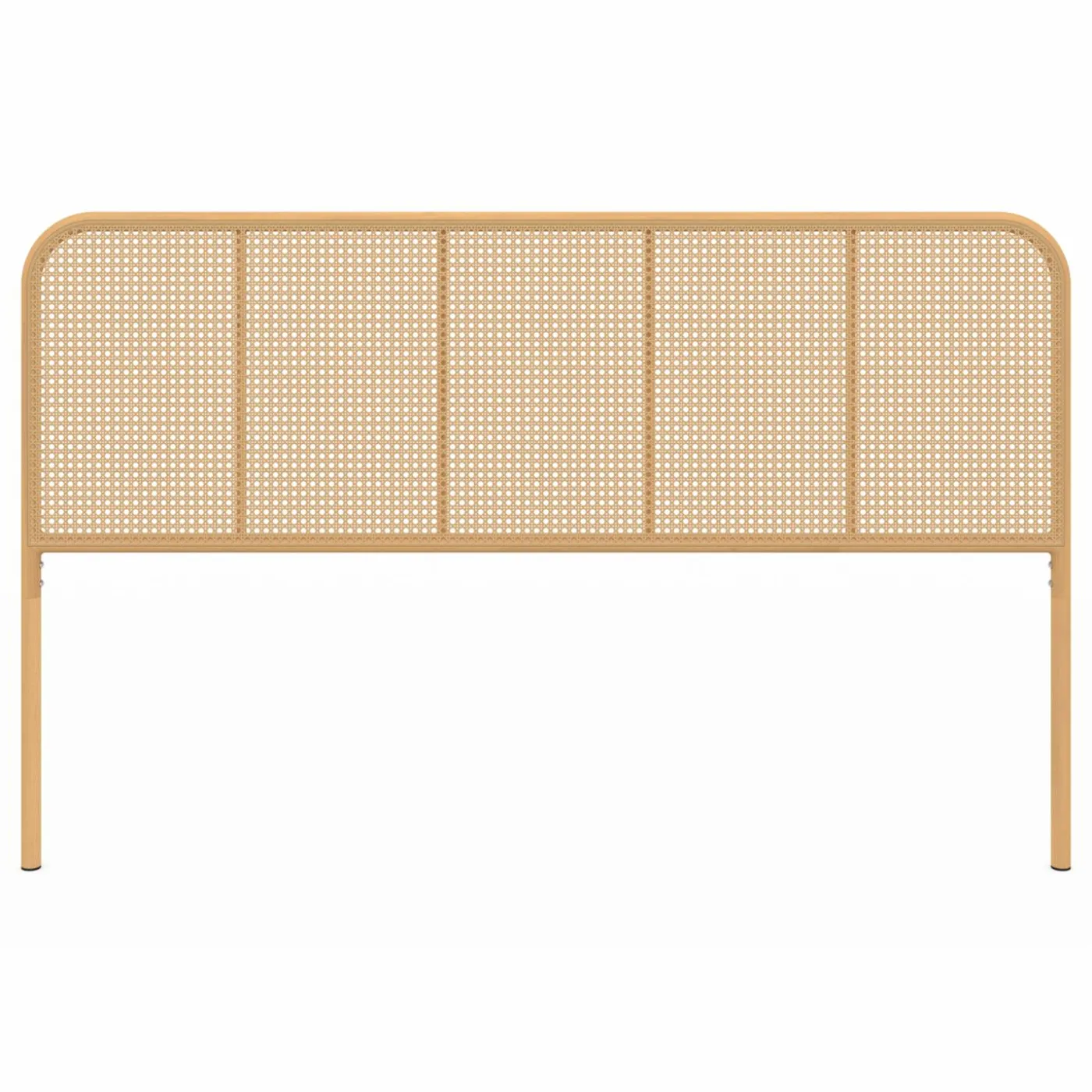 Tête de lit façon cannage 160 cm sur pied