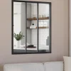 Verrière atelier 3 vitrages métal noir et verre trempé